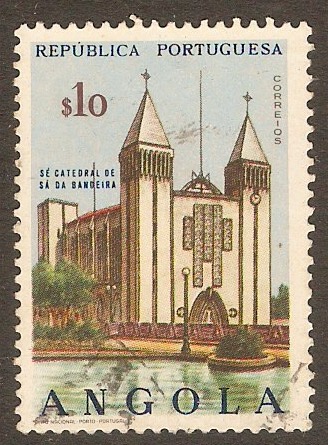 Angola 1963 10c Church Series. SG612.